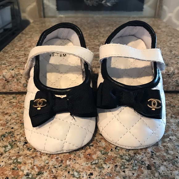 Other - No name Chanel flats for baby girl